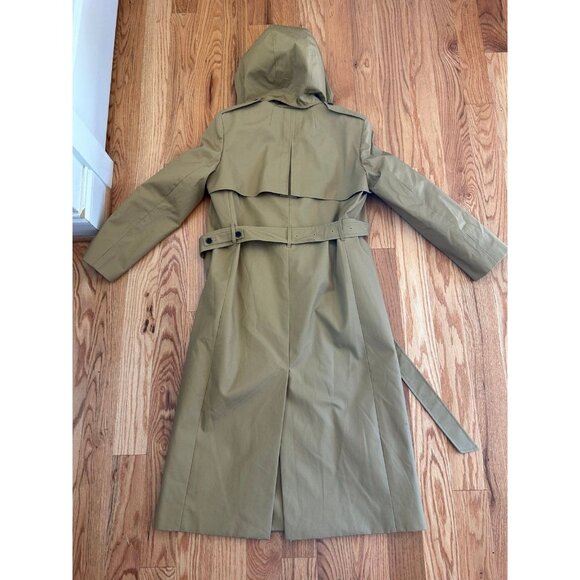 Jcrew long Icon trench coat, 4 - Picture 4 of 5